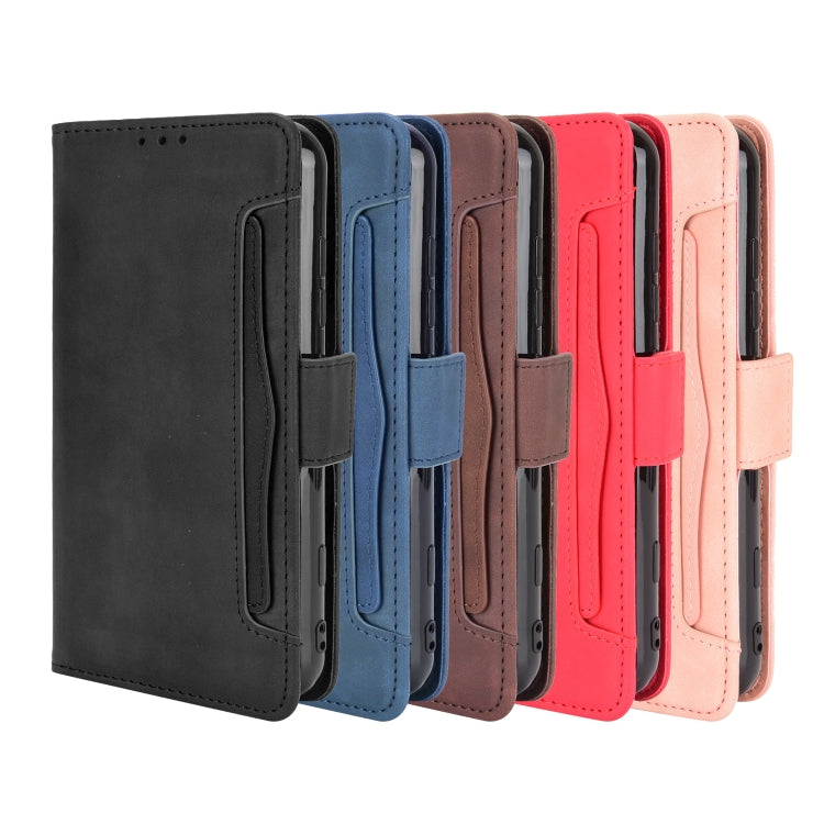 For Blackview A70 (2021) Skin Feel Calf Pattern Horizontal Flip Leather Case with Holder & Card Slots & Photo Frame(Black) - More Brand by PMC TechLife | Online Shopping South Africa | PMC TechLife | Buy Now Pay Later Mobicred