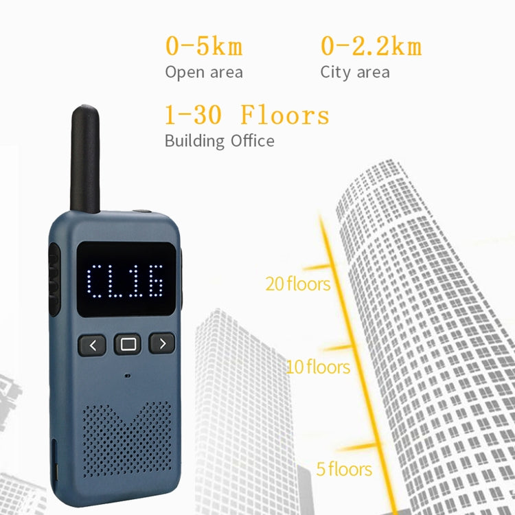 RETEVIS RB619 PMR446 16CHS License-free Two Way Radio Handheld Walkie Talkie, EU Plug(Navy Blue) - free shipping - PMC Jewellery - Order now!
