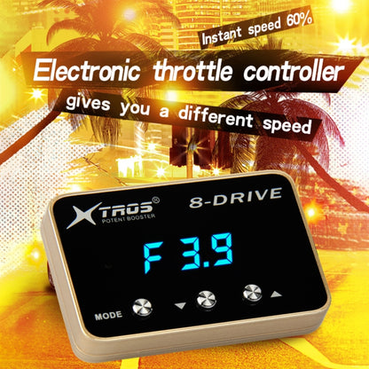 For Toyota Hilux Revo 2017- TROS 8-Drive Potent Booster Electronic Throttle Controller Speed Booster - Car Modification by TROS | Online Shopping South Africa | PMC Jewellery | Buy Now Pay Later Mobicred