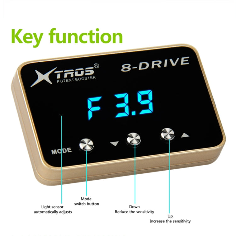 For Ford Mustang 2011- TROS 8-Drive Potent Booster Electronic Throttle Controller Speed Booster - Car Modification by TROS | Online Shopping South Africa | PMC Jewellery | Buy Now Pay Later Mobicred