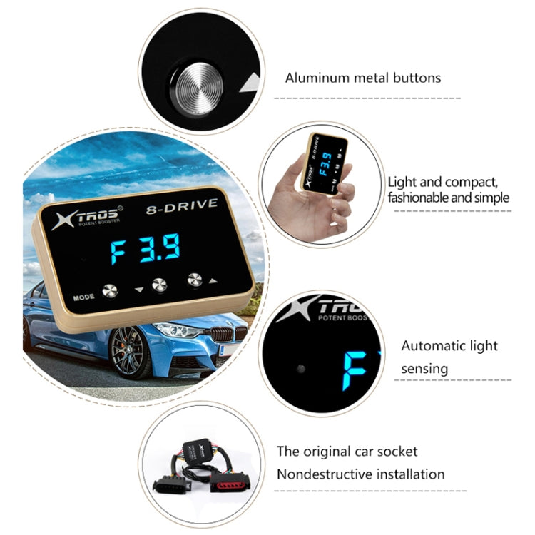 For Ford Mustang 2011- TROS 8-Drive Potent Booster Electronic Throttle Controller Speed Booster - Car Modification by TROS | Online Shopping South Africa | PMC Jewellery | Buy Now Pay Later Mobicred