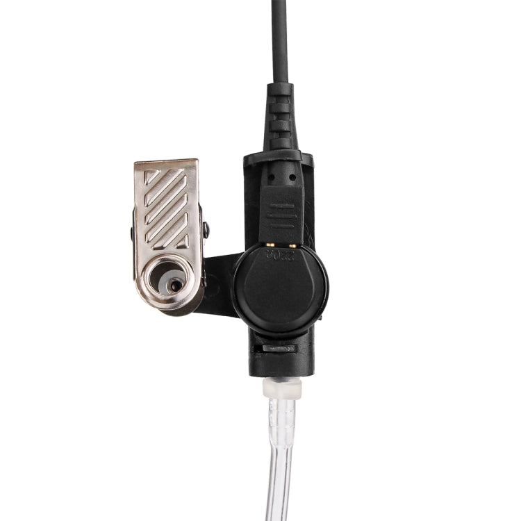 RETEVIS TK 2 Pin Long Clip Air Guide Covert Acoustic Tube Earpiece Speaker Microphone for H-777 / RT-5R / RT-5RV / RT-B6 - Microphones & Headsets by RETEVIS | Online Shopping South Africa | PMC TechLife | Buy Now Pay Later Mobicred