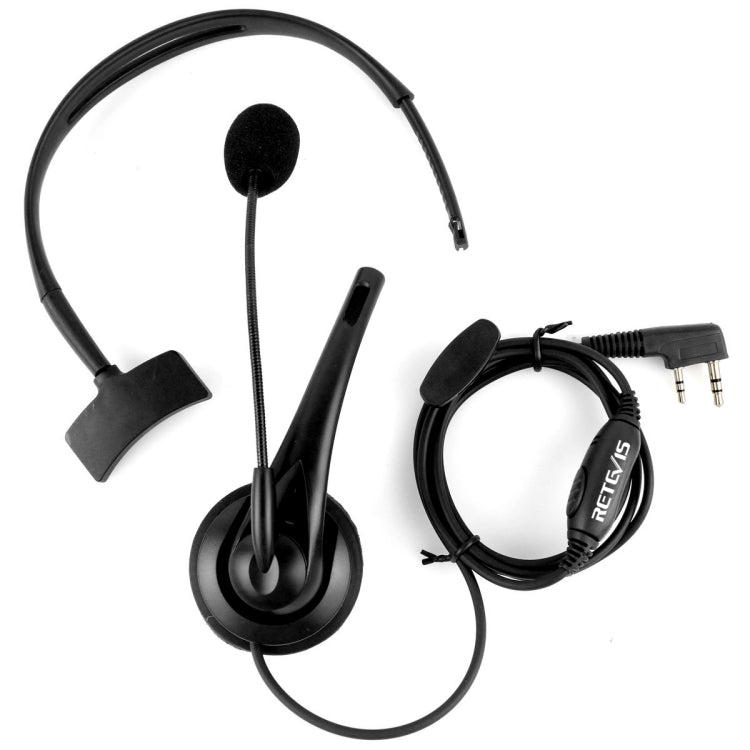 RETEVIS TK 2 Pin PTT Headphone Microphone for H-777 / RT-5R / RT-5RV / RT-B6 - free shipping - PMC TechLife - Order now!