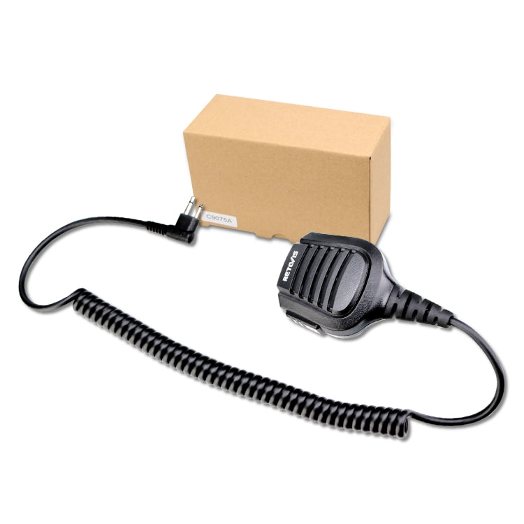 RETEVIS HM004 IPX5 Waterproof 2 Pin Motorcycle Speaker Microphone for Motorola GP68/GP88/GP300/ GP2000/CT150 - free shipping - PMC Jewellery - Order now!