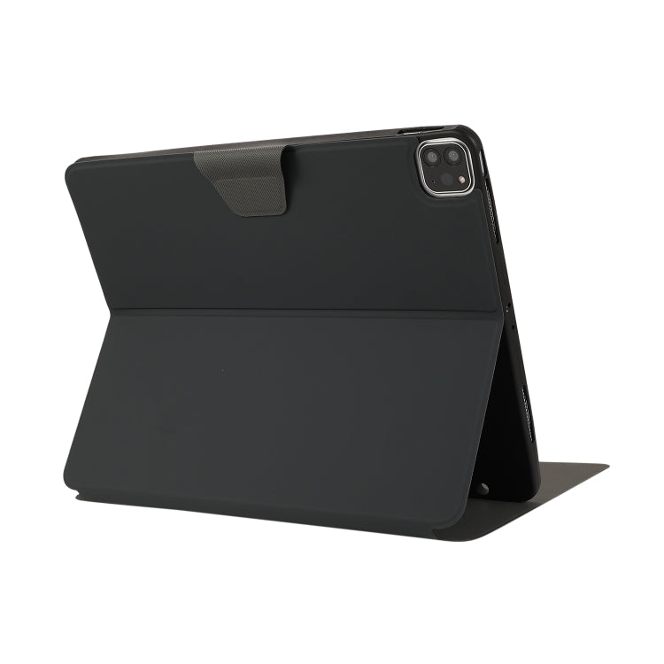 For iPad Air 13 2024 / iPad Pro 12.9 2022 / 2021 Electric Pressed Texture Horizontal Flip Leather Tablet Case with Holder & Pen Slot(Dark Gray) - iPad Pro 12.9 (2022/2021) Cases by PMC TechLife | Online Shopping South Africa | PMC TechLife | Buy Now Pay Later Mobicred