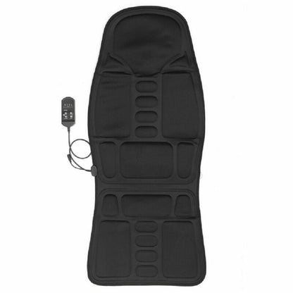 7 Massage Heads 8 Modes Car / Household Multifunctional Whole Body Cervical Massage Seat Cushion, Plug Type:EU Plug(Black) - Seat Accessories by PMC Jewellery | Online Shopping South Africa | PMC Jewellery | Buy Now Pay Later Mobicred