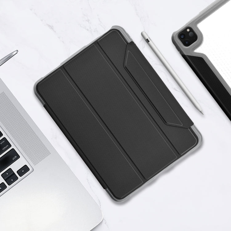 For iPad Pro 11 2022 / 2021 / 2020 Mutural Yagao Series PC Horizontal Flip Leather Tablet Case with Holder & Pen Slot(Black) - free shipping - PMC TechLife - Order now!