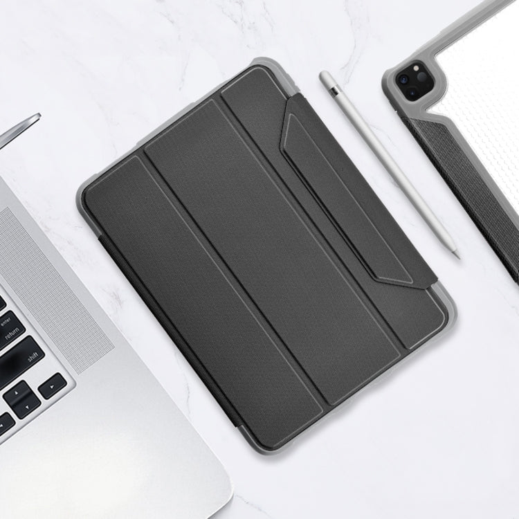 For iPad Pro 11 2022 / 2021 / 2020 Mutural Yagao Series PC Horizontal Flip Leather Tablet Case with Holder & Pen Slot(Grey) - free shipping - PMC TechLife - Order now!