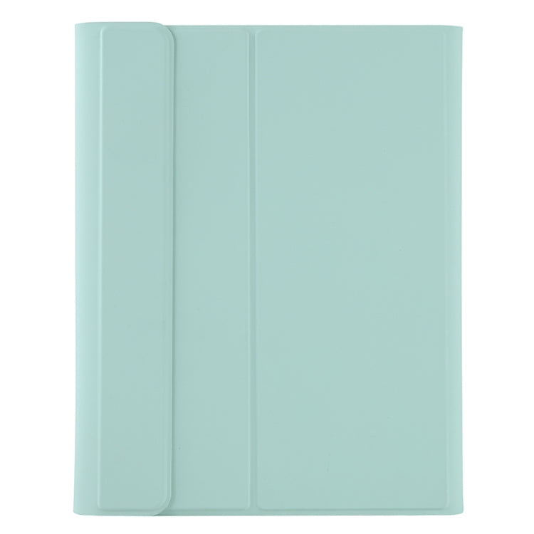 YT11B-A 2021 Detachable Candy Color Skin Texture Round Keycap Bluetooth Keyboard Leather Tablet Case with Touch Control & Pen Slot & Stand For iPad Pro 11 (2021)(Light Green) - For iPad Pro by PMC TechLife | Online Shopping South Africa | PMC TechLife