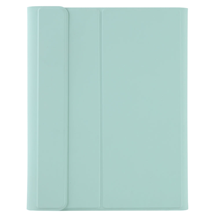 Y-C11B 2021 Detachable Candy Color Skin Texture Round Keycap Bluetooth Keyboard Leather Tablet Case with Pen Slot & Stand For iPad Pro 11 (2021)(Light Green) - For iPad Pro by PMC TechLife | Online Shopping South Africa | PMC TechLife