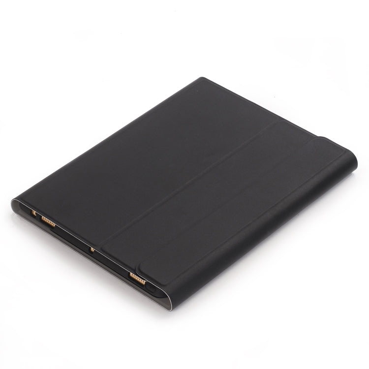 YA11B-A 2021 Detachable Lambskin Texture Round Keycap Bluetooth Keyboard Leather Tablet Case with Touch Control & Pen Slot & Stand For iPad Pro 11 2021 / Air4 / Air5 / Pro 11(Black) - free shipping - PMC TechLife - Order now!