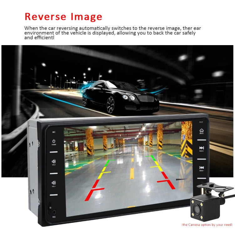 Q3160 7 inch Car Touch Capacitive Screen MP5 Player Support FM / TF / Mirror Link for Toyota Corolla - Car MP3 & MP4 & MP5 by PMC TechLife | Online Shopping South Africa | PMC TechLife | Buy Now Pay Later Mobicred