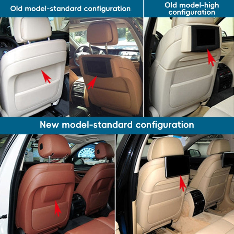 Car Seat Rear Panel Storage Bag 5210 9173 669 for BMW 5 Series / 7 Series, Standard Version(Beige) - Seat Accessories by PMC TechLife | Online Shopping South Africa | PMC TechLife | Buy Now Pay Later Mobicred