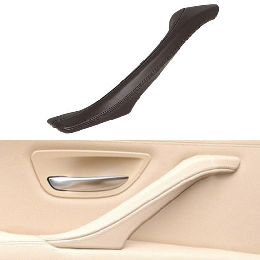 Car Leather Left Side Inner Door Handle Assembly 51417225854 for BMW 5 Series F10 / F18 2011-2017(Mocha) - Door Handles by PMC Jewellery | Online Shopping South Africa | PMC Jewellery