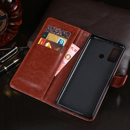 For Oukitel C23 Pro idewei Crazy Horse Texture Horizontal Flip Leather Case with Holder & Card Slots & Wallet(Rose Red) - More Brand by idewei | Online Shopping South Africa | PMC Jewellery | Buy Now Pay Later Mobicred