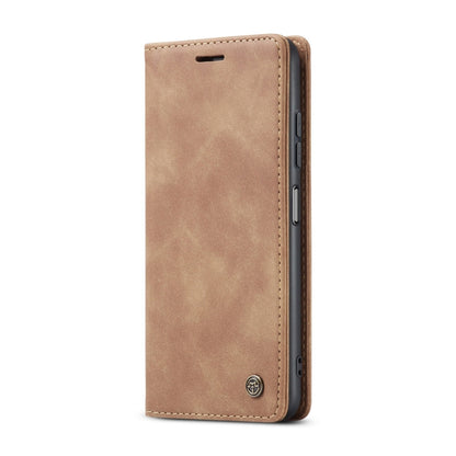 For Samsung Galaxy A22 5G CaseMe 013 Multifunctional Horizontal Flip Leather Case with Card Slot & Holder & Wallet(Brown) - Galaxy Phone Cases by CaseMe | Online Shopping South Africa | PMC Jewellery | Buy Now Pay Later Mobicred