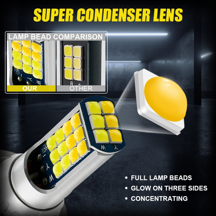 2 PCS V6 H4 DC9-36V 30W 3000LM IP65 Car LED Double Color Fog Light with 30LEDs SMD-2525 Lamp - Fog / Driving Lights by PMC TechLife | Online Shopping South Africa | PMC TechLife | Buy Now Pay Later Mobicred