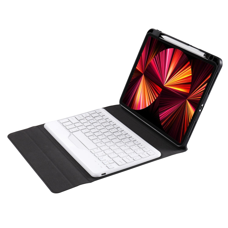 B07 Splittable Bluetooth Keyboard Leather Tablet Case with Triangle Holder & Pen Slot For iPad 9.7 2018 & 2017 / Pro 9.7 / Air 2(Gradient Purple) - Universal by PMC TechLife | Online Shopping South Africa | PMC TechLife