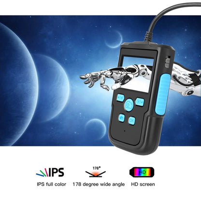 P60B 5.5mm 1080P 2.4 inch IPS Screen IP68 Waterproof HD Digital Endoscope, Length:5m Hard Cable -  by PMC Jewellery | Online Shopping South Africa | PMC Jewellery | Buy Now Pay Later Mobicred