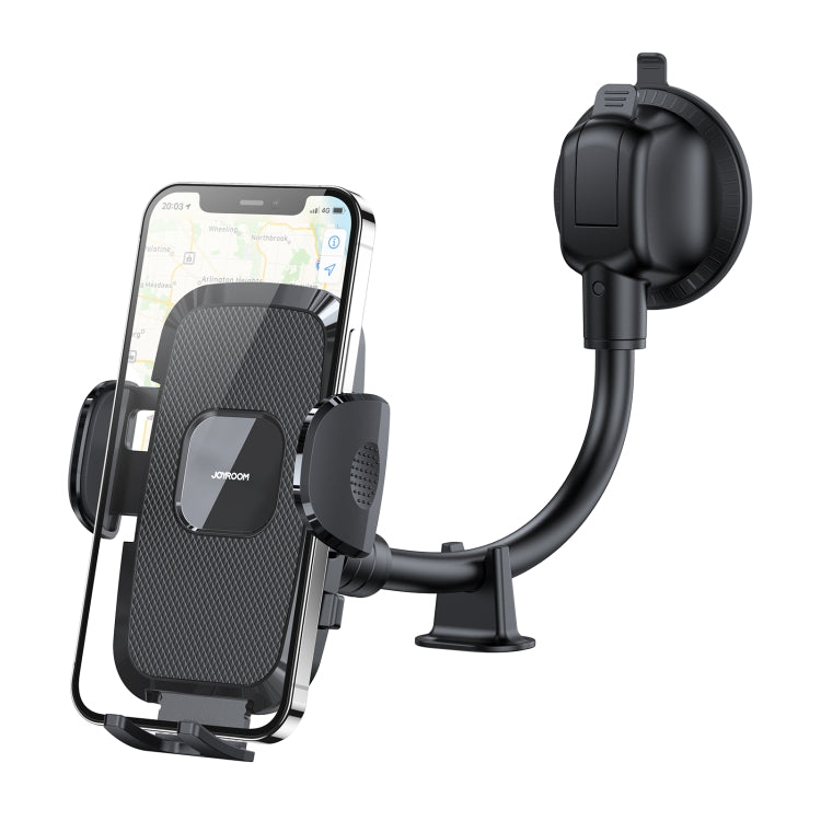 JOYROOM JR-ZS259 360 Degree Rotation Mechanical Car Holder, Style: Long Arm Sucker(Black) - Car Holders by JOYROOM | Online Shopping South Africa | PMC TechLife | Buy Now Pay Later Mobicred