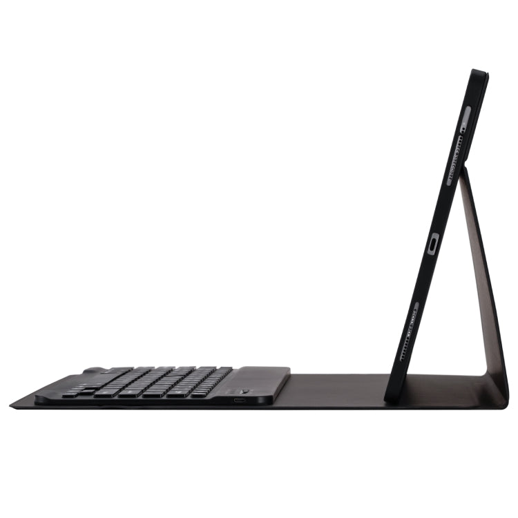 HK132 Detachable Plastic Bluetooth Keyboard Tablet Case with Holder & Pen Slot For iPad Pro 12.9 inch 2021 / 2020 / 2018(Black) - For iPad Pro by PMC TechLife | Online Shopping South Africa | PMC TechLife | Buy Now Pay Later Mobicred