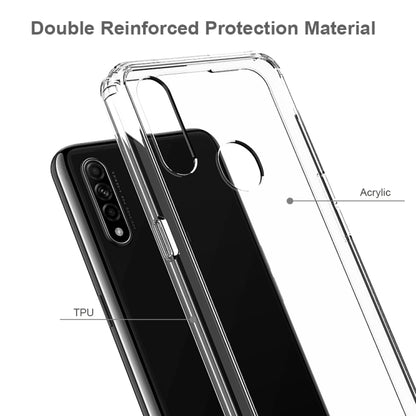 For OPPO A31 Shockproof Scratchproof TPU + Acrylic Protective Case(Transparent) - OPPO Cases by PMC Jewellery | Online Shopping South Africa | PMC Jewellery | Buy Now Pay Later Mobicred