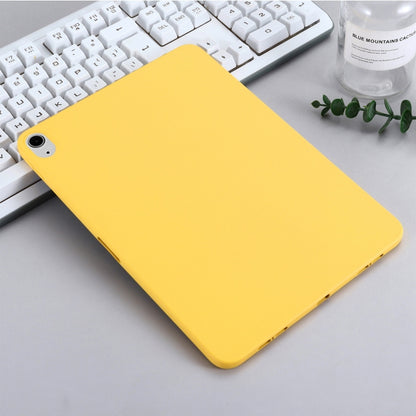 Solid Color Liquid Silicone Shockpoof Tablet Case For iPad Air 11 2024 / Air 2022 / 2020 10.9(Yellow) - iPad Air (2022) / (2020) 10.9 Cases by PMC Jewellery | Online Shopping South Africa | PMC Jewellery | Buy Now Pay Later Mobicred