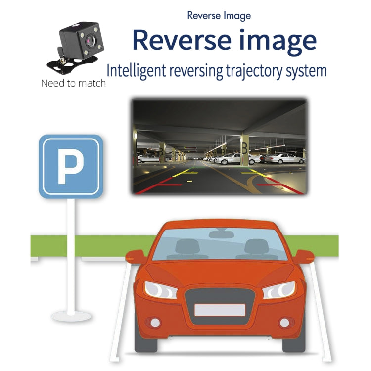 T100C 7 inch Manually Retractable Screen Car MP5 Player Radio, Support Mirror Link & FM & TF Card & USB & Bluetooth Hand-free Calling & Reversing Trajectory System & CayPlay Connection - Car MP3 & MP4 & MP5 by PMC TechLife | Online Shopping South Africa | PMC TechLife | Buy Now Pay Later Mobicred