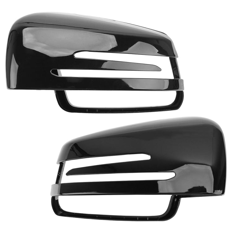 Car Reversing Rearview Mirror Housing for Mercedes-Benz W204 / W212, Style:Left Side(Bright Black) - Convex Mirror & Accessories by PMC Jewellery | Online Shopping South Africa | PMC Jewellery | Buy Now Pay Later Mobicred