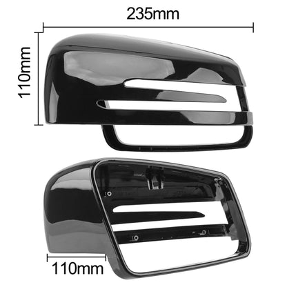 Car Reversing Rearview Mirror Housing for Mercedes-Benz W204 / W212, Style:Right Side(Bright Black) - Convex Mirror & Accessories by PMC Jewellery | Online Shopping South Africa | PMC Jewellery | Buy Now Pay Later Mobicred