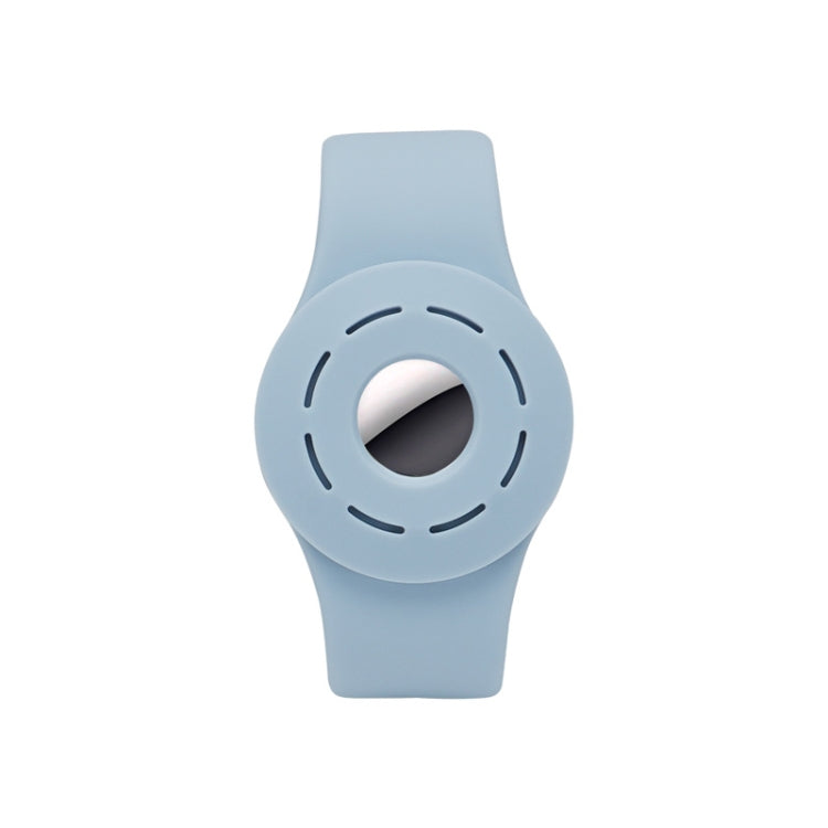 Anti-scratch Shockproof Silicone Bracelet Strap Protective Cover Case For AirTag(Denim Blue) - Other by PMc TechLife | Online Shopping South Africa | PMc TechLife | Buy Now Pay Later Mobicred