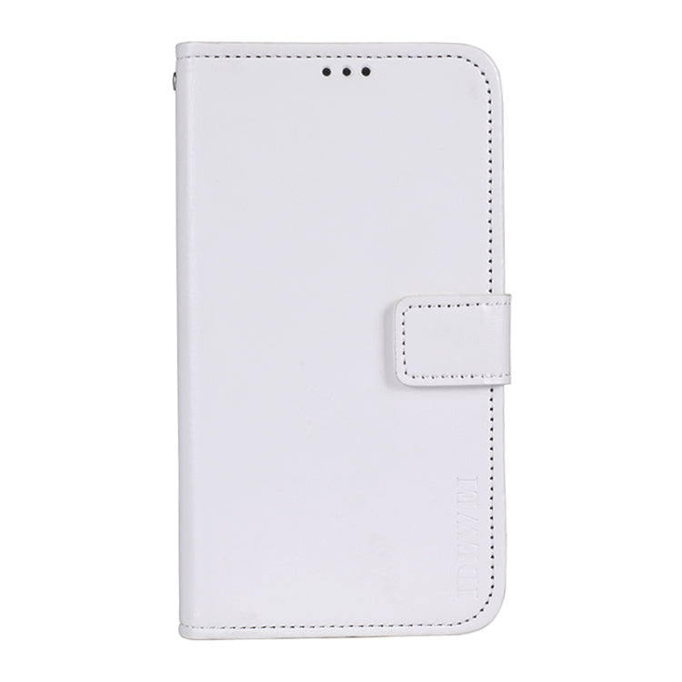 For Wiko Power U10 idewei Crazy Horse Texture Horizontal Flip Leather Case with Holder & Card Slots & Wallet(White) - Wiko by idewei | Online Shopping South Africa | PMC Jewellery | Buy Now Pay Later Mobicred