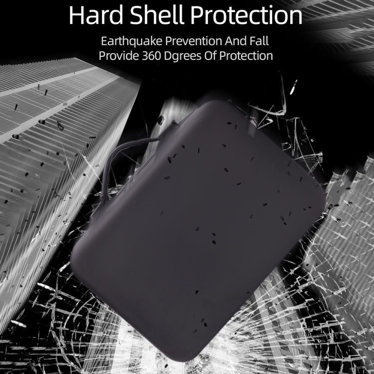 Single Shoulder Storage Bag Shockproof Waterproof Travel Carrying Cover Hard Case for FIMI X8 Mini(Black + Black Liner) -  by PMC TechLife | Online Shopping South Africa | PMC TechLife | Buy Now Pay Later Mobicred