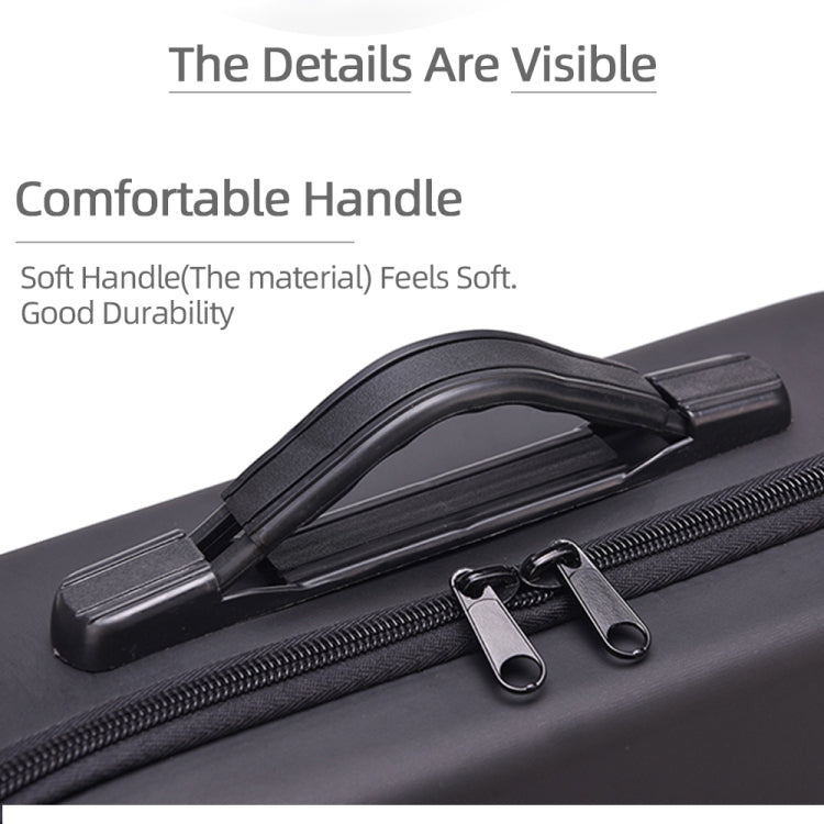 Single Shoulder Storage Bag Shockproof Waterproof Travel Carrying Cover Hard Case for FIMI X8 Mini(Black + Red Liner) -  by PMC TechLife | Online Shopping South Africa | PMC TechLife | Buy Now Pay Later Mobicred