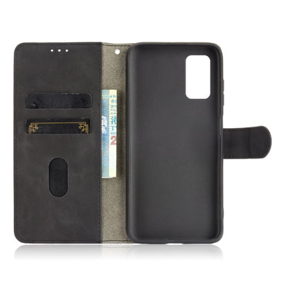 For Blackview A90 Solid Color Skin Feel Magnetic Buckle Horizontal Flip Calf Texture PU Leather Case with Holder & Card Slots & Wallet(Black) - More Brand by PMC Jewellery | Online Shopping South Africa | PMC Jewellery | Buy Now Pay Later Mobicred