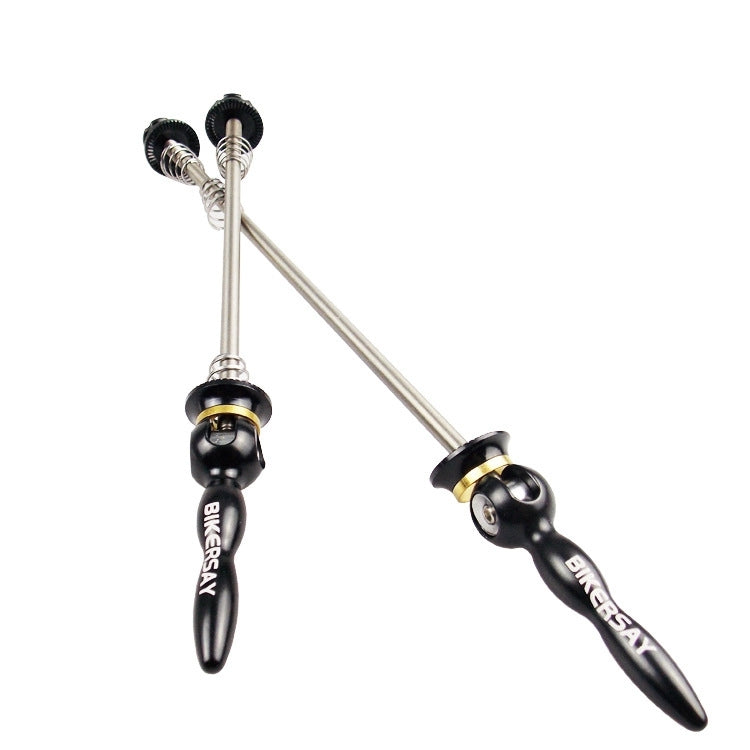 BIKERSAY Bicycle Skewers Quick Release Titanium Axle QR Wheel Hub Skewer For Road Bicycle, Model:QR001 - Quick Release by BIKERSAY | Online Shopping South Africa | PMc TechLife | Buy Now Pay Later Mobicred