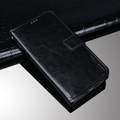 For Lenovo K13 idewei Crazy Horse Texture Horizontal Flip Leather Case with Holder & Card Slots & Wallet(Black) - Lenovo by idewei | Online Shopping South Africa | PMC Jewellery | Buy Now Pay Later Mobicred