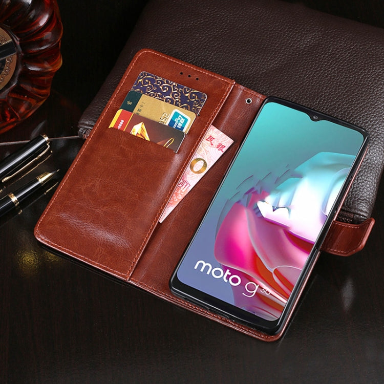 For Lenovo K13 Note idewei Crazy Horse Texture Horizontal Flip Leather Case with Holder & Card Slots & Wallet(Rose Red) - free shipping - PMC Jewellery - Order now!