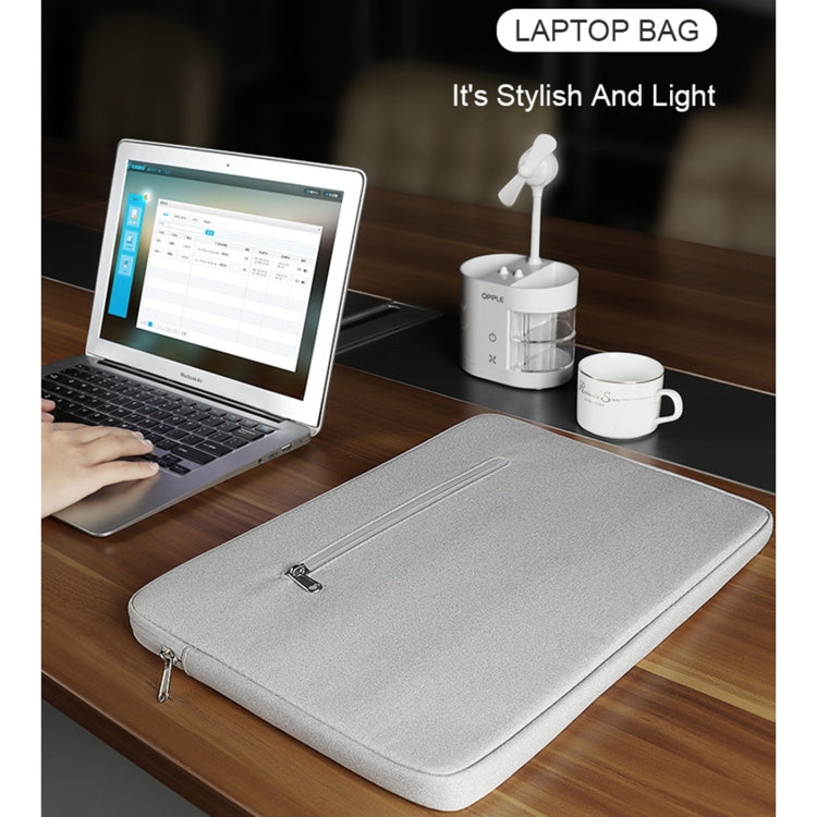 ND11 Jacquard Fabric Laptop Liner Bag, Size:13.3 inch(Sheepskin Dark Gray) - 13.3 inch by PMC TechLife | Online Shopping South Africa | PMC TechLife | Buy Now Pay Later Mobicred