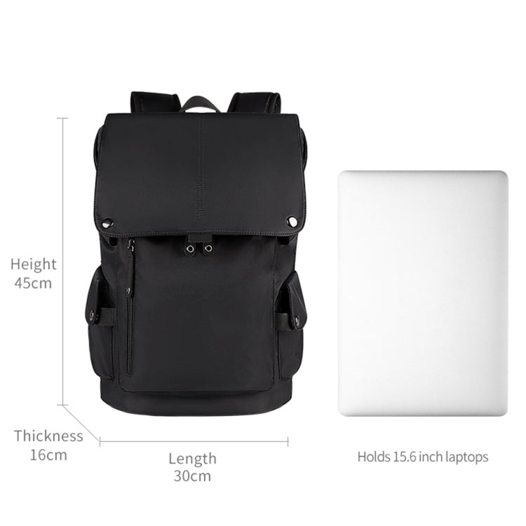 SJ02 13-15.6 inch Universal Large-capacity Laptop Backpack with USB Charging Port(Apricot) - Backpack by PMC Jewellery | Online Shopping South Africa | PMC Jewellery | Buy Now Pay Later Mobicred