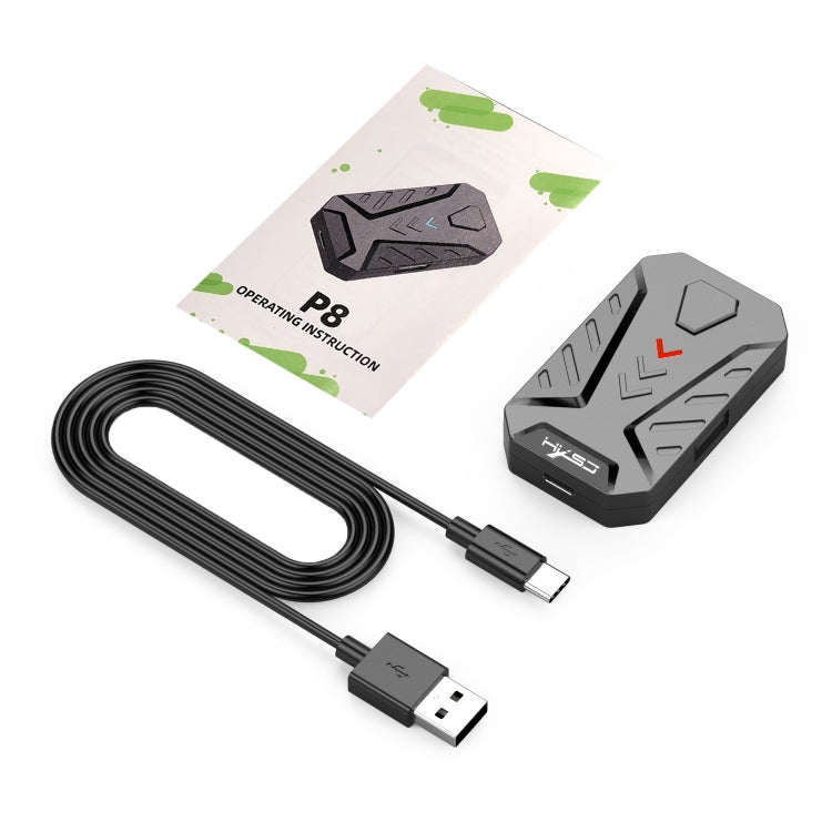 HXSJ P8 Mobile Phone Keyboard Mouse Converter for Android System(Black) - free shipping - PMC Jewellery - Order now!