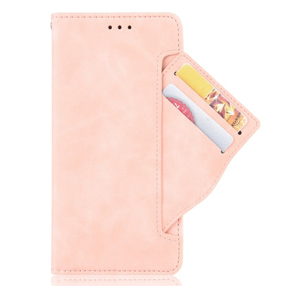 For Blackview A90 Skin Feel Calf Pattern Horizontal Flip Leather Case with Holder & Card Slots & Photo Frame(Pink) - More Brand by PMC Jewellery | Online Shopping South Africa | PMC Jewellery | Buy Now Pay Later Mobicred