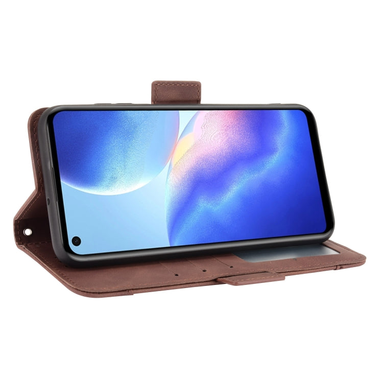 For Blackview A90 Skin Feel Calf Pattern Horizontal Flip Leather Case with Holder & Card Slots & Photo Frame(Brown) - More Brand by PMC Jewellery | Online Shopping South Africa | PMC Jewellery | Buy Now Pay Later Mobicred