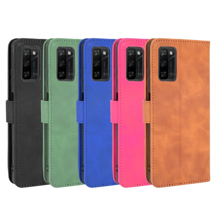 For Blackview A100 Solid Color Skin Feel Magnetic Buckle Horizontal Flip Calf Texture PU Leather Case with Holder & Card Slots & Wallet(Blue) - More Brand by PMC TechLife | Online Shopping South Africa | PMC TechLife | Buy Now Pay Later Mobicred
