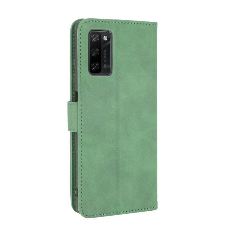 For Blackview A100 Solid Color Skin Feel Magnetic Buckle Horizontal Flip Calf Texture PU Leather Case with Holder & Card Slots & Wallet(Green) - More Brand by PMC Jewellery | Online Shopping South Africa | PMC Jewellery | Buy Now Pay Later Mobicred