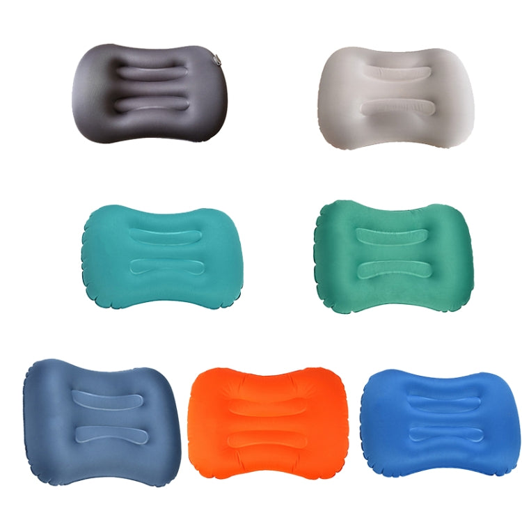 Outdoor Camping Trip Foldable Portable Inflatable Pillow Nap Waist Pillow, Specification:Inflate with Your Mouth(Peacock Blue) - Camping Mats by PMC TechLife | Online Shopping South Africa | PMC TechLife | Buy Now Pay Later Mobicred
