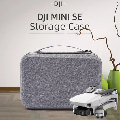 For DJI Mini SE Shockproof Carrying Hard Case Storage Bag, Size: 21.5 x 29.5 x 10cm(Grey + Black Liner) - Backpacks & Bags by PMC Jewellery | Online Shopping South Africa | PMC Jewellery | Buy Now Pay Later Mobicred