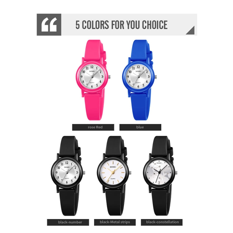 SKMEI 1659 Thin PU Leather Strap Small Dial Quartz Watch for Ladies(Black Shell Constellation Type) - free shipping - PMC TechLife - Order now!