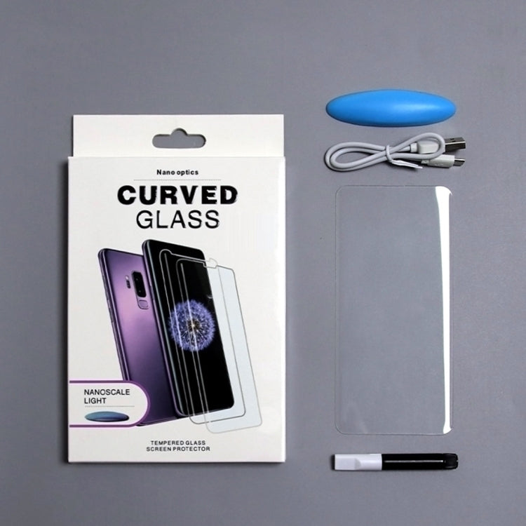 For Xiaomi Mi Mix 4 UV Liquid Curved Full Glue Tempered Glass Film -  by PMC Jewellery | Online Shopping South Africa | PMC Jewellery