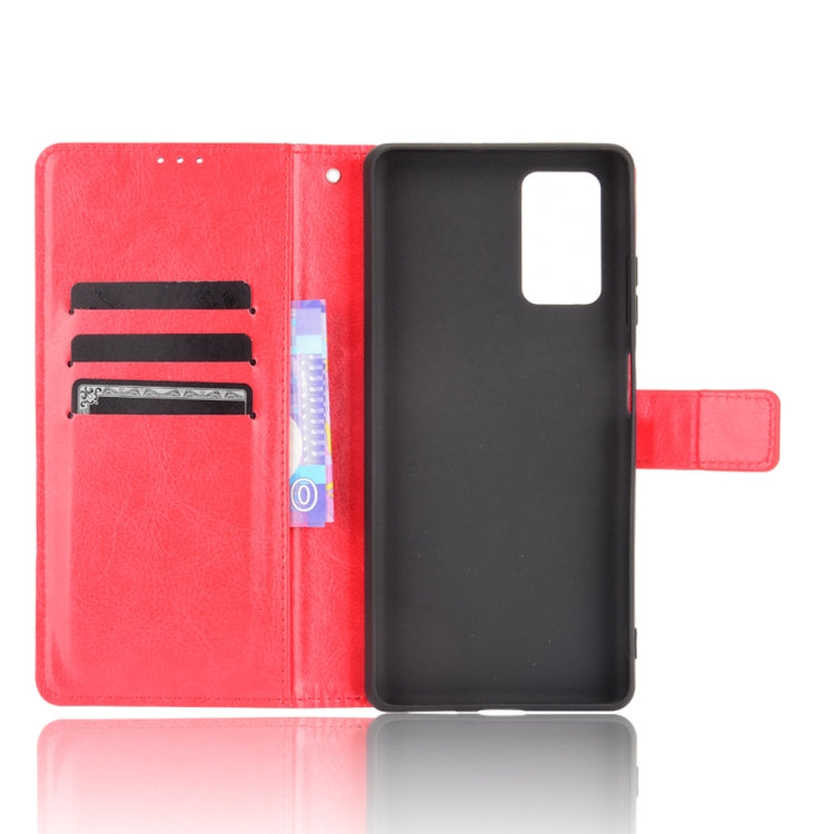 For Blackview A100 Crazy Horse Texture Horizontal Flip Leather Case with Holder & Card Slots & Lanyard(Red) - More Brand by PMC Jewellery | Online Shopping South Africa | PMC Jewellery | Buy Now Pay Later Mobicred